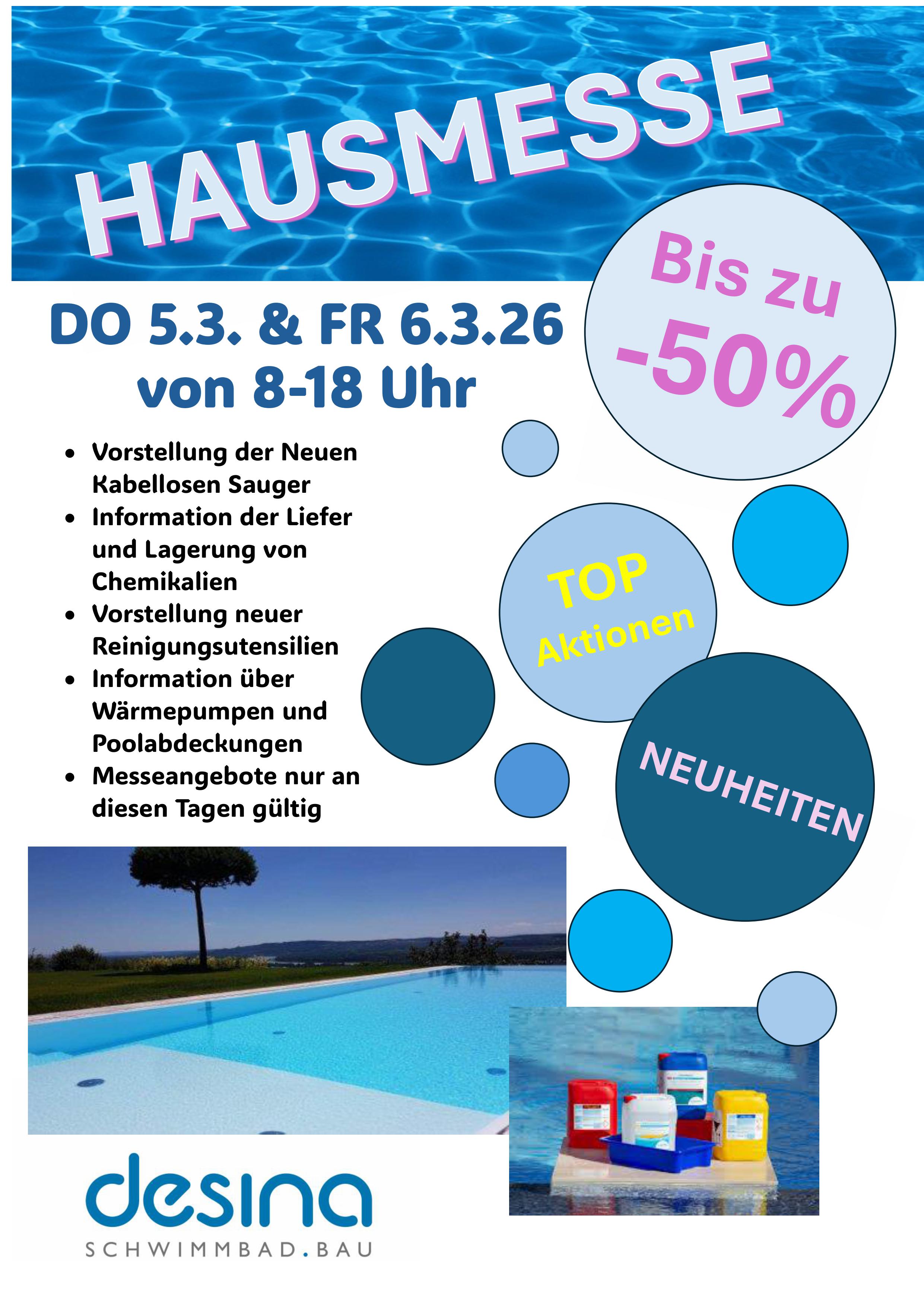 Hausmesse 2026 Desina Hausmesse 2026 Desina